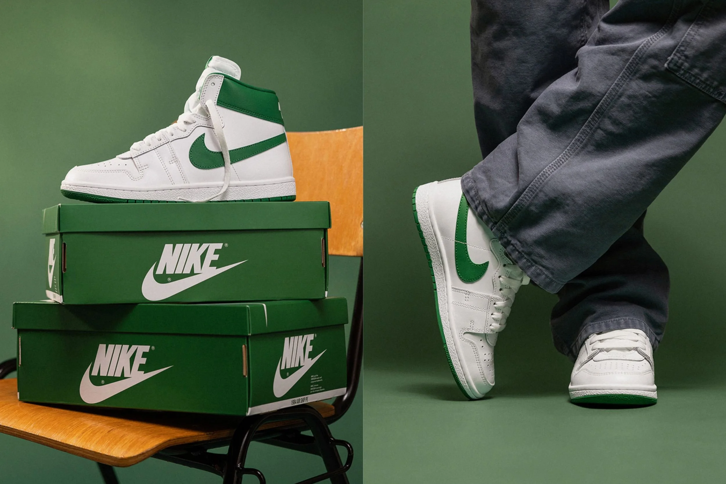 スニーカー AIR SHIP PINE GREEN The Nike Air Ship 